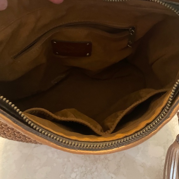 Patricia Nash woven leather Castelli Square handbag - Picture 7 of 8